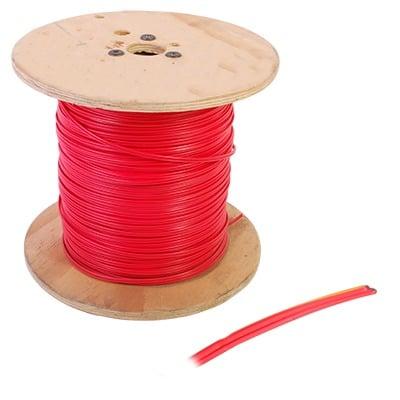 Carrete de Alambre de 305 Metros / 2 x 16 AWG / Riser / Tipo ZIP FPLR-CL3R / Para Aplicaciones en Sistemas de Detección de Incendio y Sistemas de Voceo
