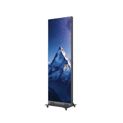 Poster LED Plegable COB / Pixel Pitch 1.8 / Tecnología Flip-Chip COB / 3840 nits / 10000:1 Contraste / 3840 Hz Refresh