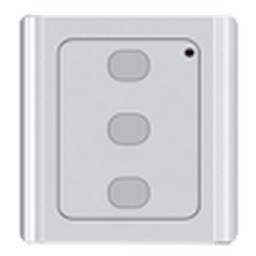 Control Remoto Inalambrico  RF de PARED,  compatible con ACCESSFORCE y FS1000SPEED