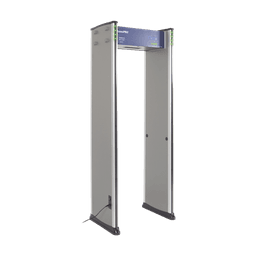 Detector de Metales de 18 zonas/ Uso en Interior/Programación con Control Remoto / Contador de Personas