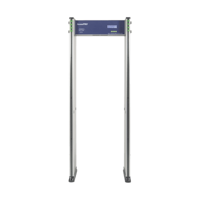 Detector de Metales de 18 zonas/ Uso en Interior/Programación con Control Remoto / Contador de Personas