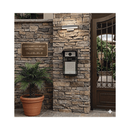 Carcasa Protectora Universal Color Negro con Tapadera de Acrílico / Medidas 245 × 143 × 83 mm / Compatible con Múltiples Modelos de Control de Acceso