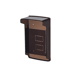Cubierta o Housing Color Negro Para dispositivos de Control de Acceso / Medidas 245 x 82 x 142 mm / Compatible con Teclados, Videoporteros, Biométricos, Etc.