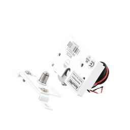 Cerradura eléctrica para puertas corredizas tipo gancho / Abierto en caso de falla.