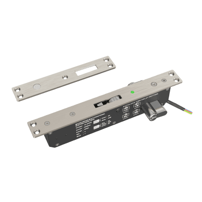 Cerradura eléctrica para puertas corredizas tipo gancho / apertura con llave ambos lados / IP65