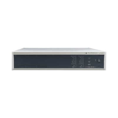  ETAPA DE POTENCIA DIGITAL 2x120W 100V  MILLENNIUM IP CON CONECTIVIDAD IP LAN, SUPERVISON, CALIDAD DE SONIDO HQ PARA 2 ZONAS, EN FORMATO RACK 2U 