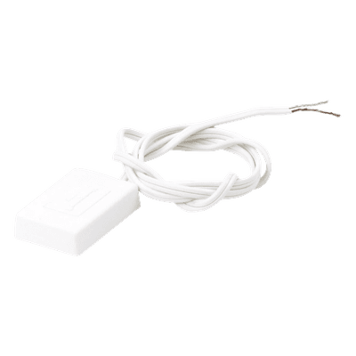 Sensor de choque para detección de rotura de vidrio en ventanas, dos hilos, cobertura de 2.4 m