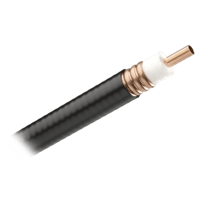 Cable Coaxial HELIAX de 7/8. Cobre Corrugado, 100% Blindado.