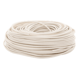 Cable Doble Aislado para Cercas Electrificadas / Calibre 22 AWG / Bobina 100 m (328 ft) / Conductor Multifilar Anti-UV / -10 a 60°C / NMX-J008 / ASTM B3-90