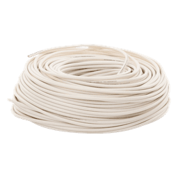 Cable Doble Aislado para Cercas Electrificadas / Calibre 22 AWG / Bobina 100 m (328 ft) / Conductor Multifilar Anti-UV / -10 a 60°C / NMX-J008 / ASTM B3-90
