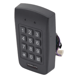 Lectora de Proximidad con Teclado / Salida Wiegand 26 Bits / Uso Exterior / Alcance 10 cm / LED Bicolor / 12 VCC
