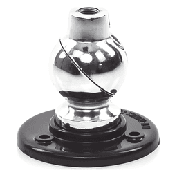 Montaje de bola cromado para Antenas 3/8 x 24
