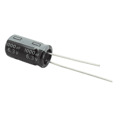 CAPAC.ELECTROL. 1000MF-6.3V