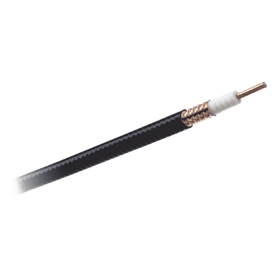 Retazo de Cable Coaxial Heliax de 1/2 / Cobre Corrugado / 50 Ohms / 15.24 m (50 ft)