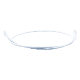 Patch Cord MC6 Modular Cat6 UTP, CM/LS0H, 0.91 Metros (3 Pies), Color Blanco, Versión Bulk (Sin Empaque Individual)