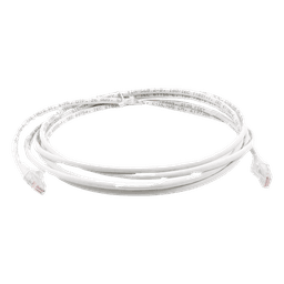 Patch Cord Cat6 UTP / CM-LS0H / 3.05 m (10 ft) / 26 AWG / Alta Densidad / PoE++ / Blanco