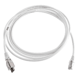 Patch Cord / Cat6A / 1/10G Base-T / 4 Pares / Conector Modular / LS0H / 3 m (9.84 ft) / Marfil