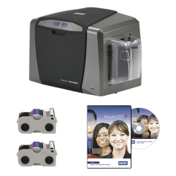 Kit de Impresora de tarjetas PVC DTC1250e/ Una Cara / Incluye: 2 Ribbons Color y Software/ 3 Años Garantia