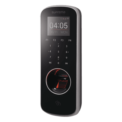 BioStation L2 Lector de Huella Delgado / Teclado Touch / Pantalla LCD 2" / Detección de Dedo Vivo / Lector 125kHz EM