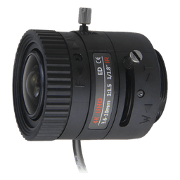 Lente Varifocal 3.6-10 mm / Resolución 4K / Iris Automático / Día/Noche / Formato 1/1.8.