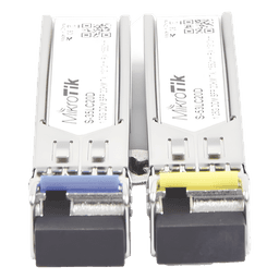 Transceptores MiniGbic SFP 1.25G LC WDM para fibra Mono Modo 20 Kms
