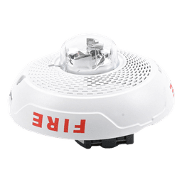 Bocina con lámpara estroboscópica de techo, doble voltaje 25/70.7 V, candela seleccionable, Serie L