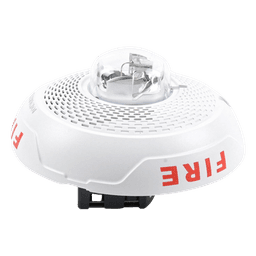 Bocina con lámpara estroboscópica de techo, doble voltaje 25/70.7 V, candela seleccionable, Serie L
