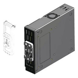 Montaje para riel de Rack, switch Netonix.