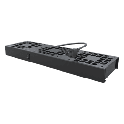 Kit de 3 Ventiladores 110 Vca (12 x 12 cm) con Clavija para Gabinete de Piso