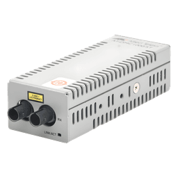 Mini Convertidor de medios de cobre a fibra MultiModo de escritorio 1000TX a 1000SX conector ST