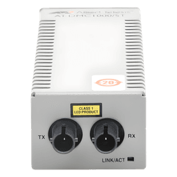 Mini Convertidor de medios de cobre a fibra MultiModo de escritorio 1000TX a 1000SX conector ST
