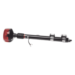 Luz Telescópica LED / 9 LED de 3W / 25 Patrones de Destello / 10-30 VCC / 3A Máx / 64-104 cm (2.1-3.4 ft) / Resistente a Vibraciones