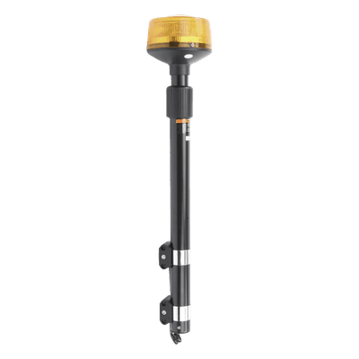 Luz Telescópica LED / 27 W / 25 Patrones de Destello / 10-30 VDC / Longitud Ajustable 64-104 cm (25.2-40.9 in) / IP65