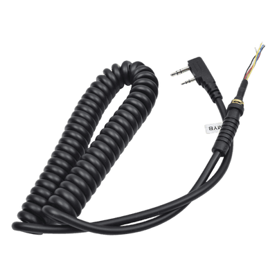 Cable de Reemplazo / 2 Pines / Micrófono-Bocina / Compatible Kenwood