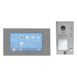 Kit de VideoPortero Manos libres: Frente de Calle y Monitor/ Hasta 16 Monitores / 2 Hilos