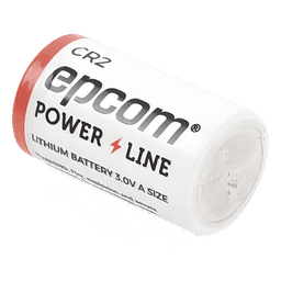 Batería de Litio CR2 / 3V / 850 mAh / No Recargable / Sello Hermético Vidrio-Metal / Operación -40°C a +60°C