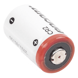 Batería de Litio CR2 / 3V / 850 mAh / No Recargable / Sello Hermético Vidrio-Metal / Operación -40°C a +60°C