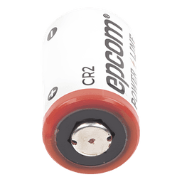 Batería de Litio CR2 / 3V / 850 mAh / No Recargable / Sello Hermético Vidrio-Metal / Operación -40°C a +60°C