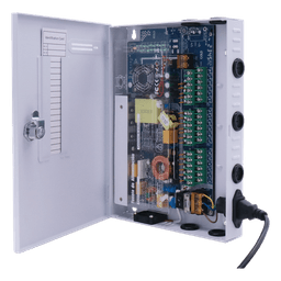 Fuente PREMIUM / 11-15 V / 18 canales / 20 A / Alta tecnología en seguridad / Doble ventilador / Hasta 1.8 Amperes por Salida / Filtro de ruido por canal / Diseño de alta gama.