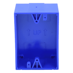 Caja de Montaje en Superficie / Policarbonato / 1.5 in (38 mm) Profundidad / Clasificación 5VA / UL Listed