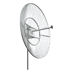 Antena Parabólica de rejilla. Frecuencia 824-896 MHz, 20 dBi de ganancia. Antena Donadora que se utiliza en los amplificadores de señal celular para cubrir comunidades alejadas.