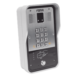 Video Portero SIP Con Cámara, 1 Relevador Integrado, Onvif y lector de tarjetas RFID para acceso
