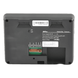 Terminal Biométrica de Palma y Huella / 600 Palmas / 3,000 Huellas / Pantalla Táctil 2.8" / TCP-IP USB / 100,000 Eventos / 10,000 Tarjetas