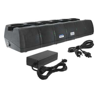 Multicargador / 6 Cavidades / Ni-MH / Adaptadores Intercambiables / LED por Cavidad / Uso Profesional