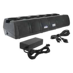 Multicargador / 6 Cavidades / Ni-MH / Adaptadores Intercambiables / LED por Cavidad / Uso Profesional