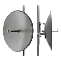 Antena para enlaces Carrier Class Polaridad Sencilla, Frec. 4.9 - 5.9 GHz Ganancia 32 dBi, 