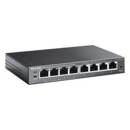 Easy Smart Switch PoE JetStream , 8 puertos 10/100/1000 Mbps  55 W