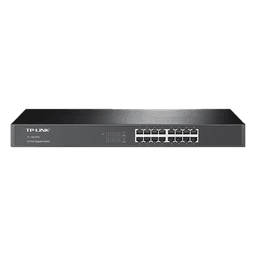 Switch Gigabit no administrable de 16 puertos 10/100/1000 Mbps para rack