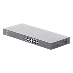 Switch Gigabit no administrable de 16 puertos 10/100/1000 Mbps para rack