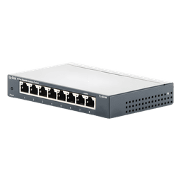 Switch Gigabit no administrable de 8 puertos 10/100/1000 Mbps 